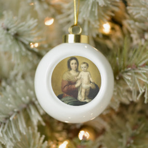 Vierge et Enfant, Ornement de Noël