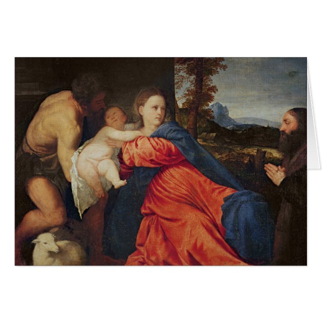 Vierge et nourrisson (Devant horizontal)