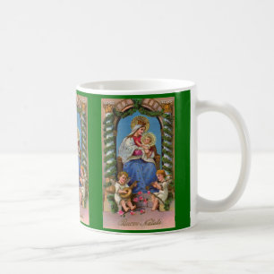 Vierge Marie et tasse religieuse de Jésus   de