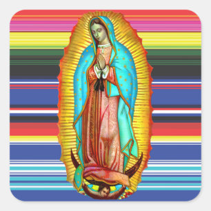 Vierge Marie Notre-Dame de Guadalupe Stickers Tilm
