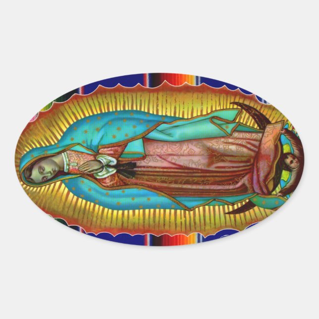 Vierge Marie Notre-Dame de Guadalupe Stickers Tilm (Devant)