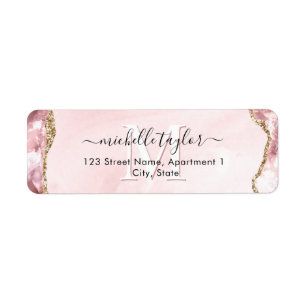 Vierge rose or chic Parties scintillant or Agate M