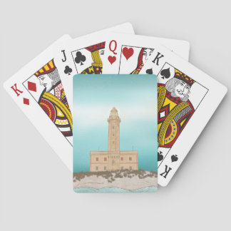 Vieste Lighthouse Italy Playing Cards
