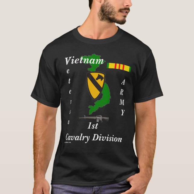 Viet-1st Cav Div T-Shirt (Front)
