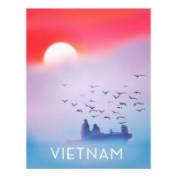 Viêt-Nam poster de vacances