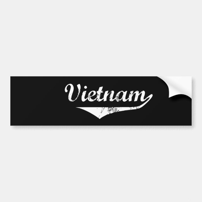 Vietnam Bumper Sticker (Front)