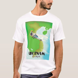 Vietnam by Air vacation print. T-Shirt