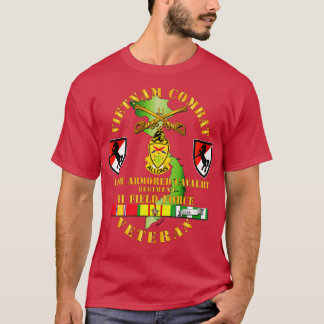 Vietnam Combat Cavalry Veteran w 11th ACR T-Shirt