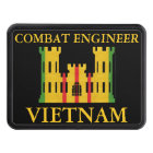 Vietnam Combat Engineer Insignia Hitch Cover
