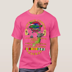 Vietnam Combat Vet 119th AHC 52nd CAB 17th Combat  T-Shirt
