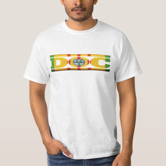 Vietnam DOC Combat Medical Badge Shirt