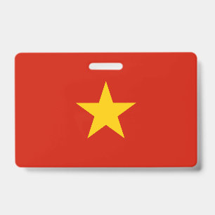 Vietnam flag badge