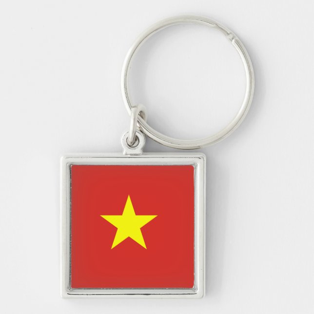 Vietnam flag keychain (Front)