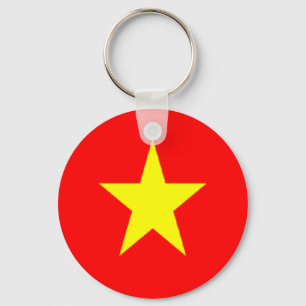 vietnam flag keychain