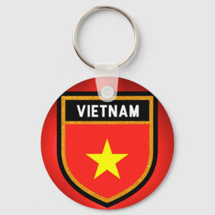 Vietnam Flag Keychain