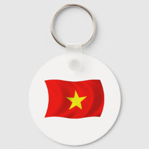 Vietnam Flag Keychain