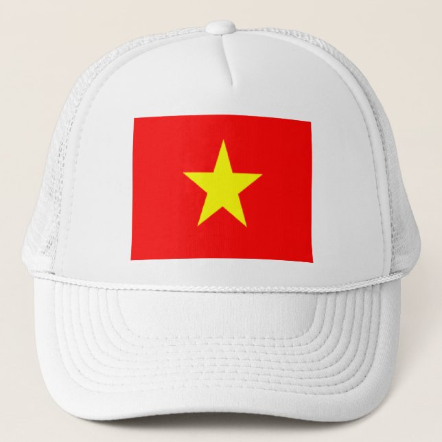 Vietnam flag mesh hats (Front)