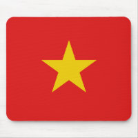 Vietnam Flag Mousepad