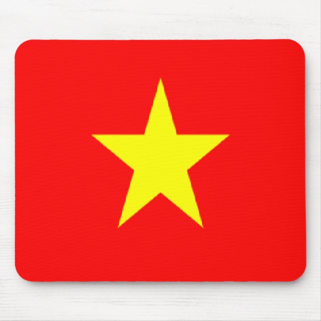 Vietnam flag mousepads (Front)