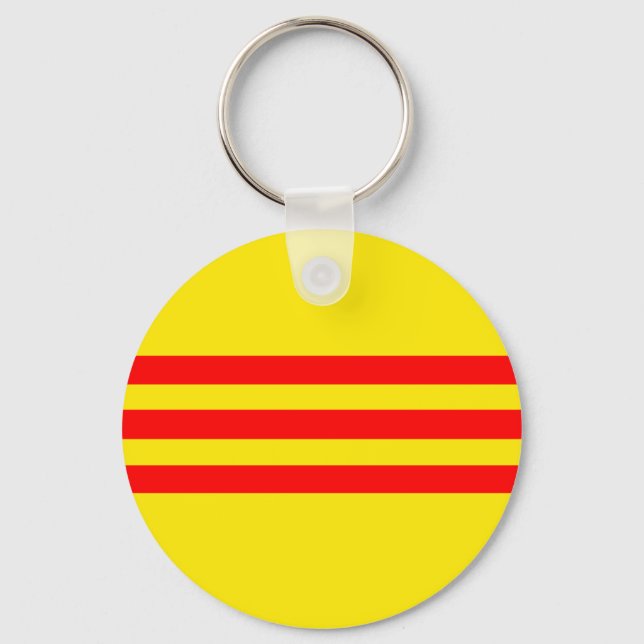 Vietnam Flag (new) Keychain (Front)