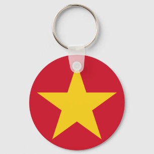 Vietnam Flag Shirt Keychain
