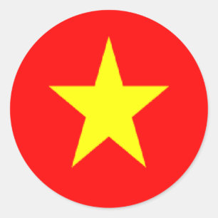 Vietnam flag stickers
