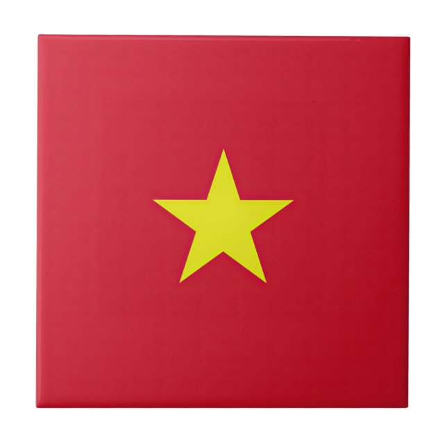 Vietnam flag tile (Front)