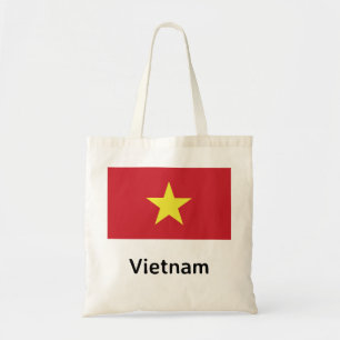 Vietnam Flag Tote Bag