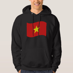 Vietnam Flag Wave Hoodie
