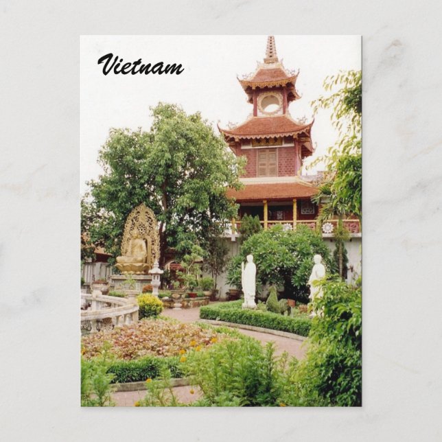 vietnam garden postcard (Front)