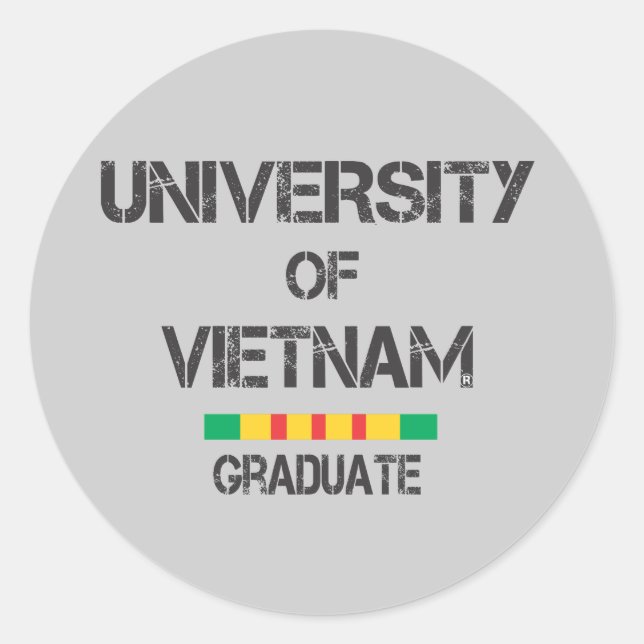 Vietnam graduate D 1 sticker (Front)