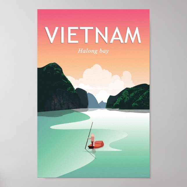 Vietnam ha long bay poster (Front)