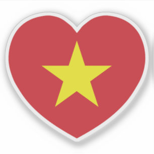 Vietnam Heart Flag