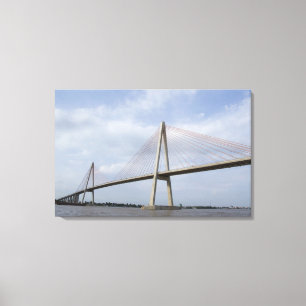 Vietnam, Ho Chi Minh City aka Saigon). Delta Canvas Print