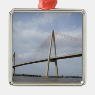Vietnam, Ho Chi Minh City aka Saigon). Delta Metal Ornament