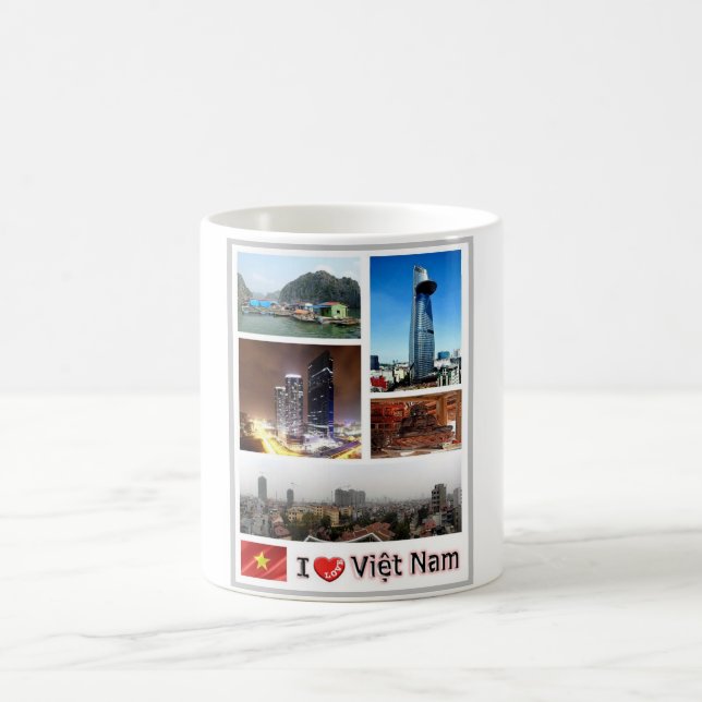 Vietnam - I Love - Coffee Mug (Center)