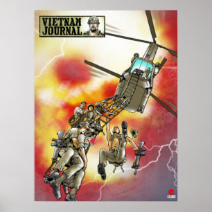 Vietnam Journal V4 design poster