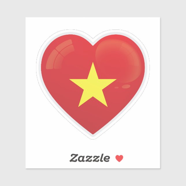 Vietnam  Love Flag (Sheet)