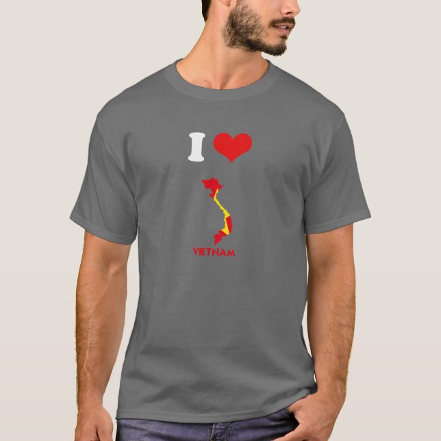 VIETNAM MAP T-Shirt (Front)