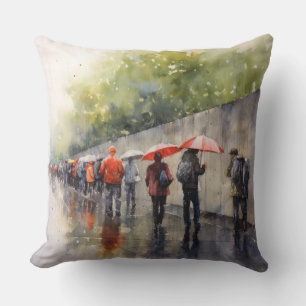 Vietnam Memorial Throw Pillow