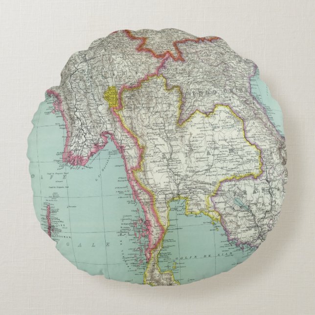 Vietnam Round Pillow (Front)