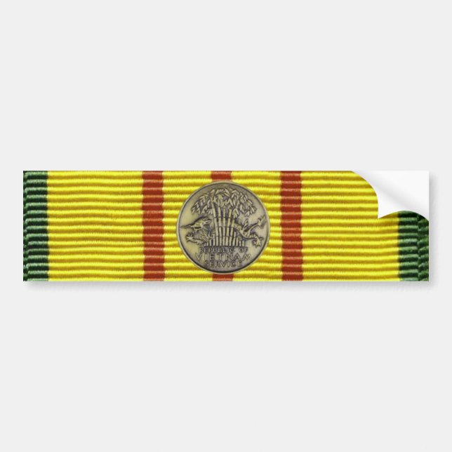 Vietnam Service bumper sticker (Front)