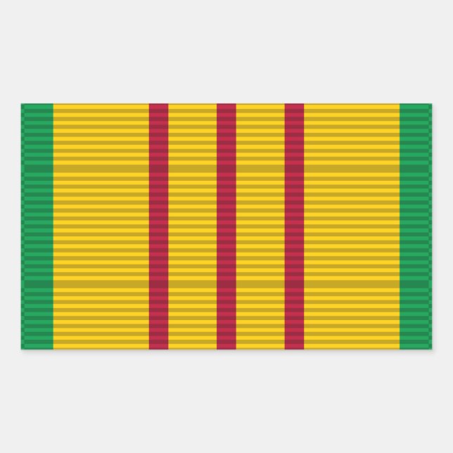 Vietnam Service Medal ribbon Sticker (Front)