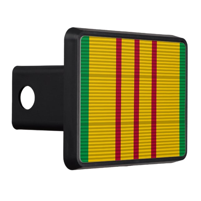 Vietnam Service Medal ribbon Trailer Hitch Cover (Right)