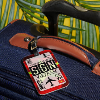 Vietnam SGN Airport Luggage Tag