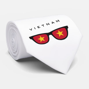 Vietnam Shades texte et cravate couleur personnali