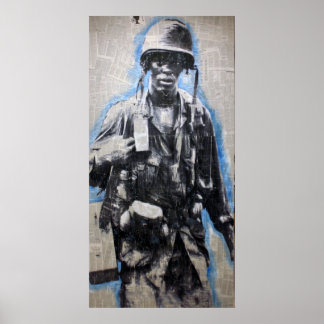 Vietnam Soldier Poster