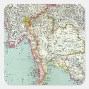 Vietnam Square Sticker