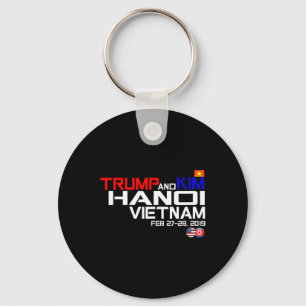 Vietnam Suummit Kim And Trump T Shirt Keychain