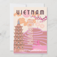 Vietnam Travel Art, Retro